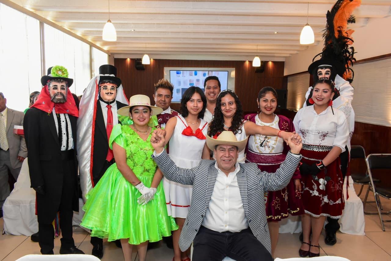 Impulsa Ray Vázquez Conchas que la danza de huehues se considere patrimonio cultural inmaterial de la humanidad de la Unesco